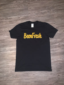 BeenFresh Varsity Tee Black & Gold