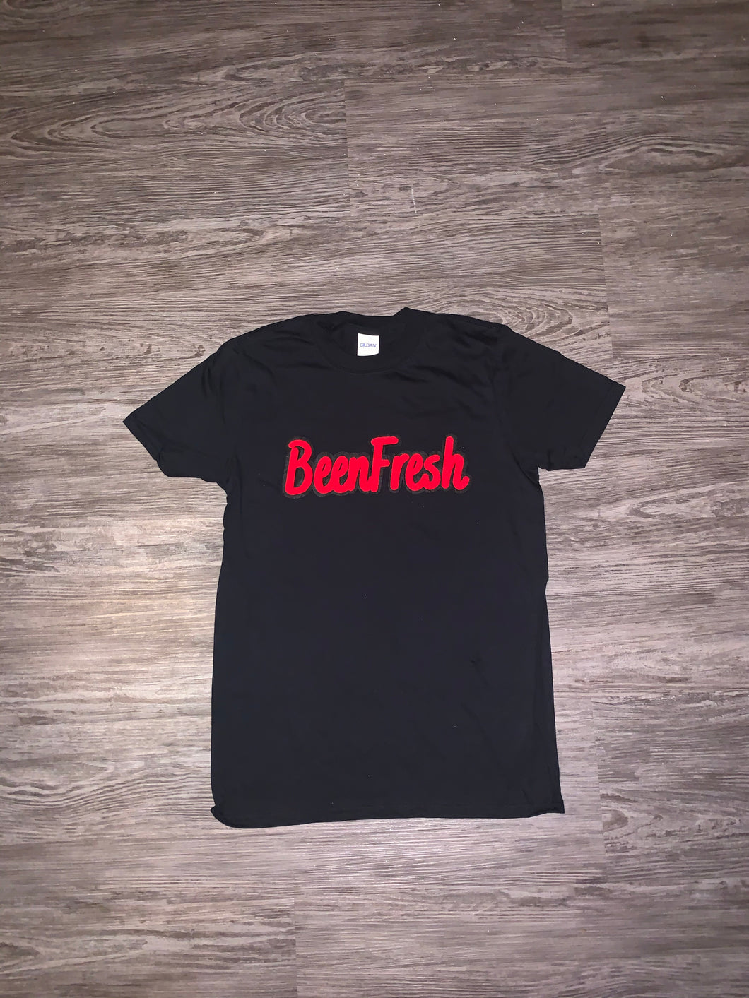 BeenFresh Varsity Tee Black & Red