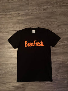 BeenFresh Varsity Tee Black & Orange